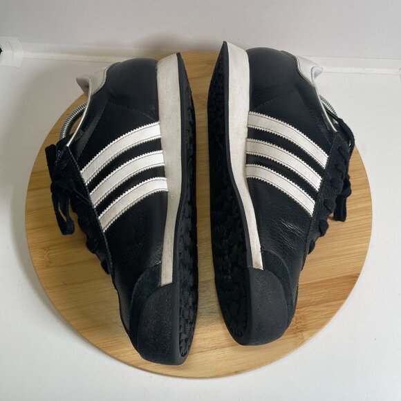 Adidas Men 8 Black White Samoa Sneakers Shoes Suede Leather Athleisure main image 8